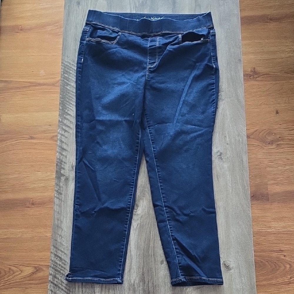 Gloria Vanderbilt Skinny Navy Blue Jeans